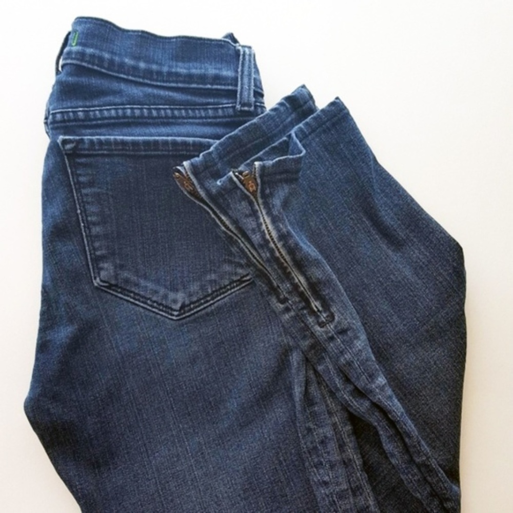 J Brand Skinny Jeans with Ankle Zippers